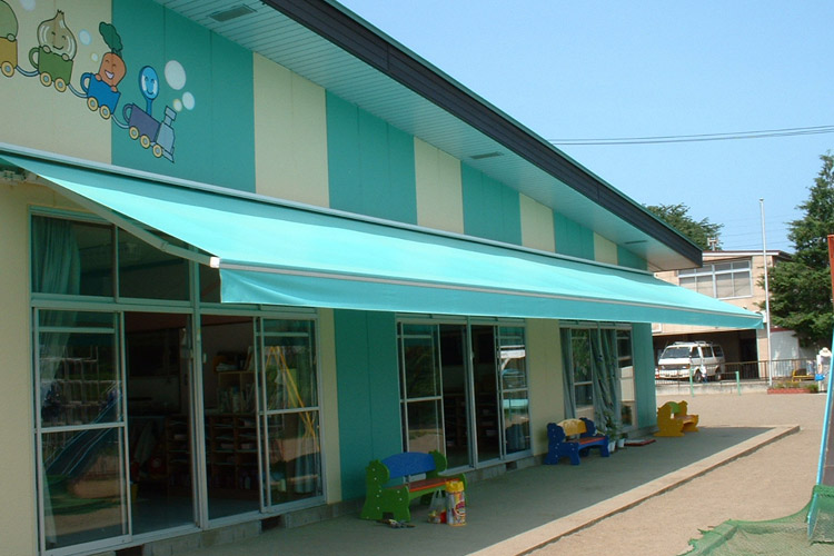 岩手県盛岡市のテント・シート 株式会社マルモシート/店舗テント